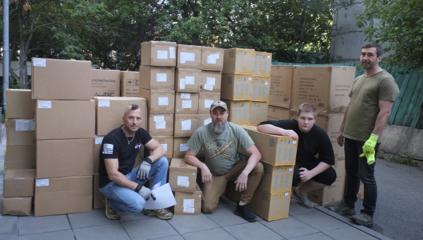 Привезли засобів тактичної медицини на 4,3 млн грн